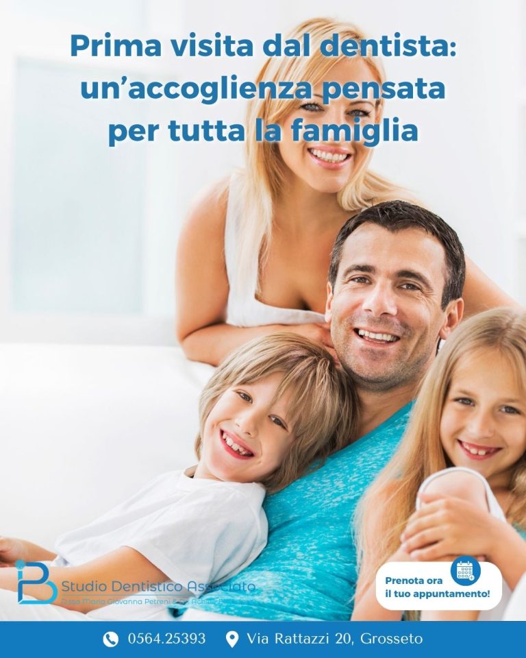 Prima visita dal dentista a Grosseto Studio Dentistico Petreni Bianciardi